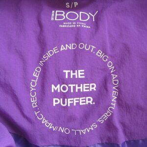 Cotton-On Body women's Recycled Mother Puffer Jacket, Purple, S (0946)